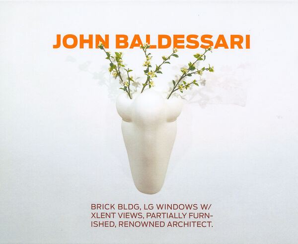 John Baldessari – BRICK BLDG, LG WINDOWS