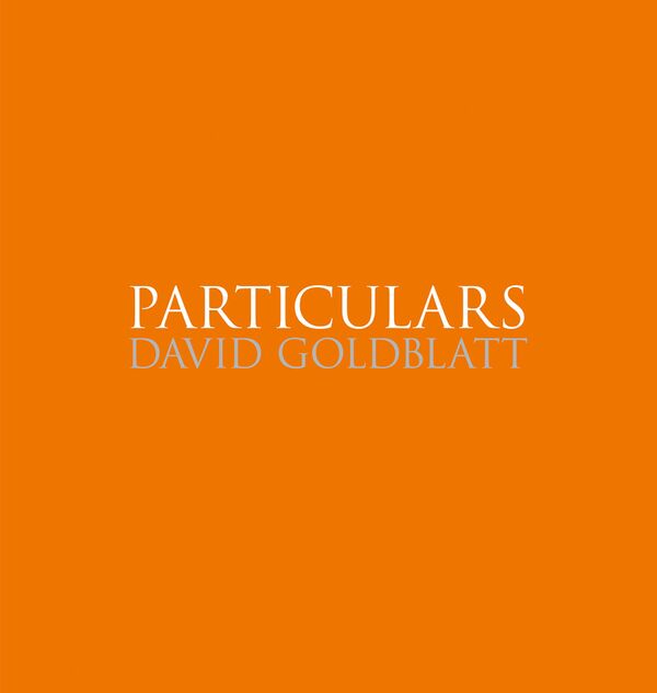 David Goldblatt – Particulars