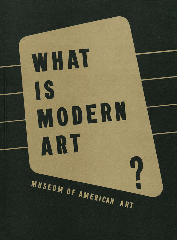 What Is Modern Art