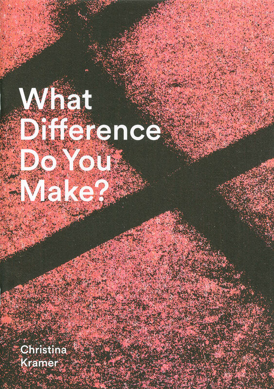 Christina Kramer – What Difference Do You Make?