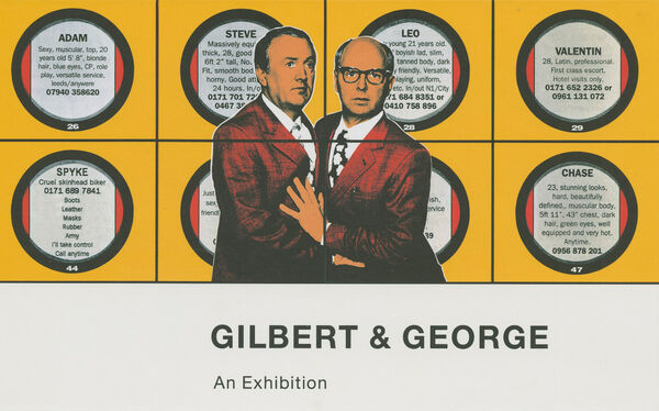 Gilbert & George – An Exhibition