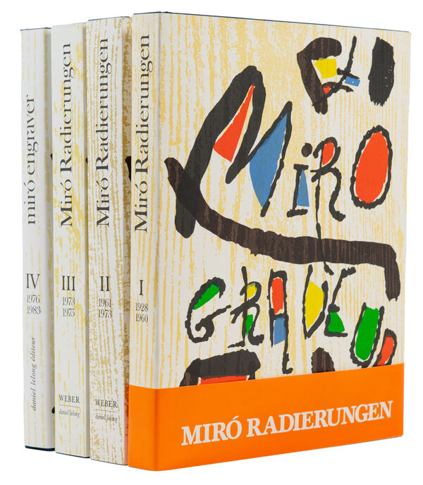Miró – Radierungen (4 Bd.)