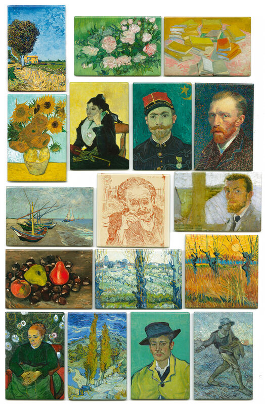 Van Gogh – Magnet SET (17)