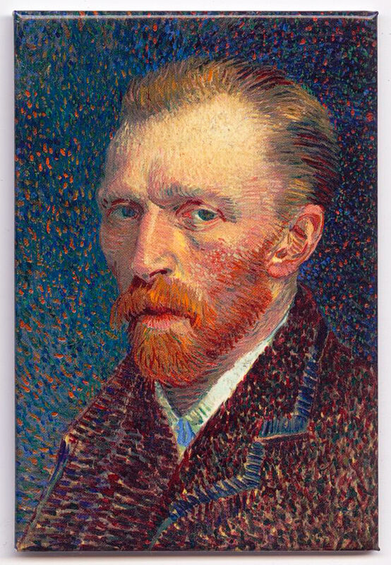 Van Gogh – Magnet "Selbstbildnis, 1887"