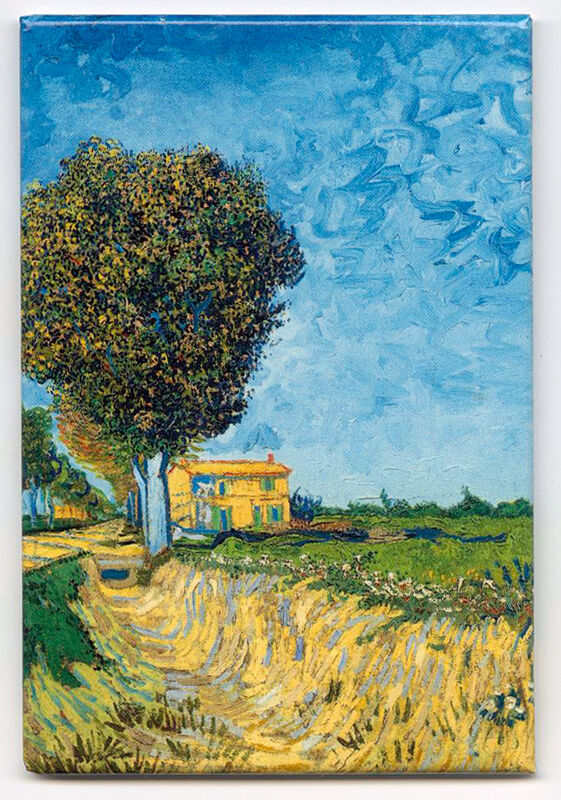 Van Gogh – Magnet "Allee bei Arles"