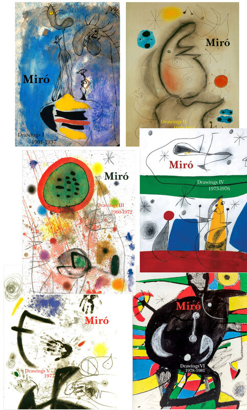 Miró Drawings – Catalogue Raisonné (6 vols.)