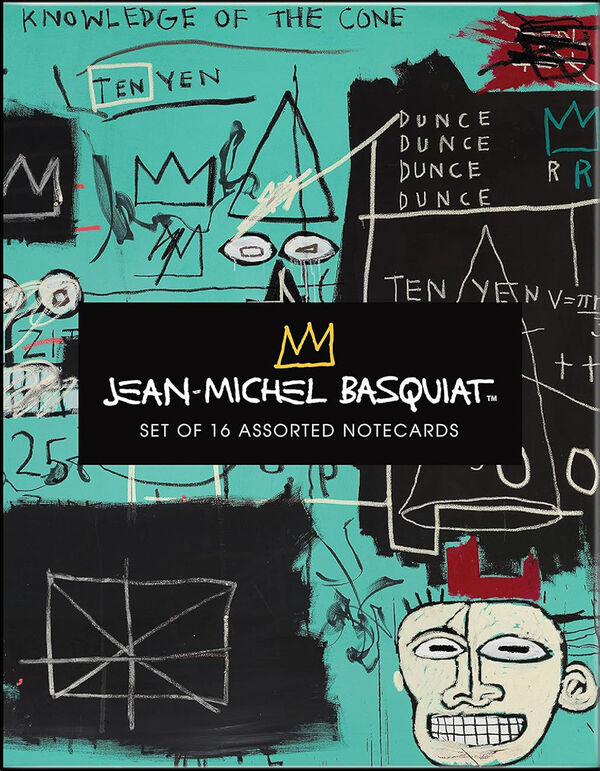 Jean-Michel Basquiat Set of 16 Assorted Notecards